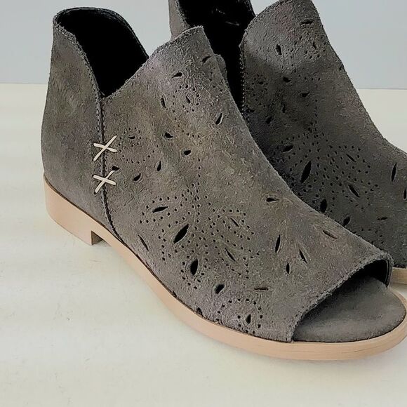 Coolway open toe booties gray EU 37 made in Spain 🇪🇸 - Picture 3 of 5